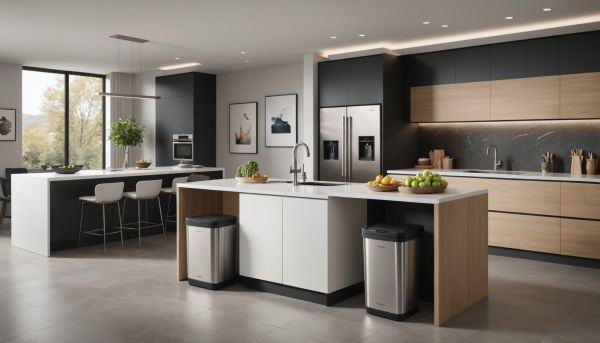 Optez pour une poubelle design et pratique à la maison !