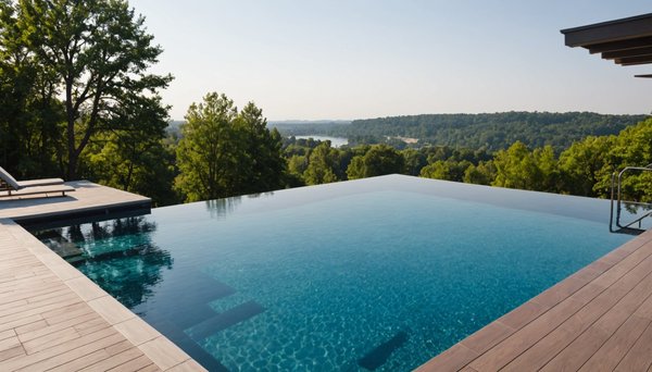 Top 3 des entreprises de construction de piscine à débordement